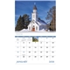 aerial view a group of scenic churches - spiral calendar, image 10 of 24