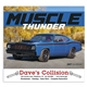 aerial view a group of muscle thunder - stapled calendar, image 2 of 19