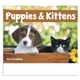 aerial view a group of puppies kittens - stapled calendar, image 4 of 24