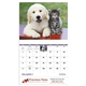 aerial view a group of puppies kittens - stapled calendar, image 7 of 24