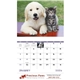 aerial view a group of puppies kittens - stapled calendar, image 9 of 24