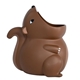 aerial view a brown squirrel pen holder, image 1 of 6