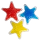 a group of star gel bead