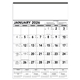 aerial view a group of triumph(r) calendars black white contractor memo, image 2 of 4