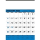 aerial view a group of triumph(r) calendars blue black contractor memo, image 4 of 4