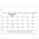 aerial view a group of red black desk pad calendar, image 2 of 4