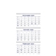 aerial view a group of triumph(r) calendars blue grey commercial planner, image 4 of 4