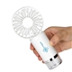 a group of spritz handheld rechargeable misting fan