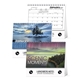 aerial view a group of triumph(r) calendars scenic moments large desk calendar, image 1 of 26