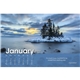 aerial view a group of triumph(r) calendars scenic moments large desk calendar, image 10 of 26