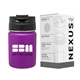 a group of promotional 8 oz h2go nexus - matte grape - coffee mug size