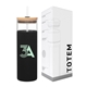 a group of 25 oz totem - black