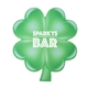 a shamrock full color 5 shaped jar / bottle opener