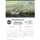 aerial view a group of north american waterfowl calendar, image 1 of 9