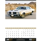 aerial view a group of muscle cars calendar, image 2 of 9