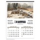 aerial view a group of wildlife art calendar, image 1 of 9