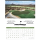 aerial view a group of executive golf calendar, image 1 of 9