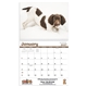 aerial view a group of adorable puppies wall calendar, image 2 of 18