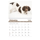 aerial view a group of adorable puppies wall calendar, image 3 of 18