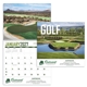 aerial view a group of usa golf scenic calendar, image 1 of 18