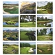 aerial view a group of usa golf scenic calendar, image 6 of 18