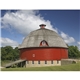 aerial view a group of historic barns themed calendar, image 11 of 19