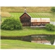 aerial view a group of historic barns themed calendar, image 13 of 19
