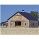 aerial view a group of historic barns themed calendar, image 15 of 19