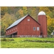 aerial view a group of historic barns themed calendar, image 18 of 19