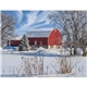aerial view a group of historic barns themed calendar, image 19 of 19