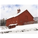 aerial view a group of historic barns themed calendar, image 8 of 19