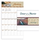 aerial view a group of scenes of america big block memo calendar, image 2 of 19