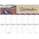 aerial view a group of scenes of america big block memo calendar, image 16 of 19