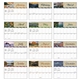 aerial view a group of scenes of america big block memo calendar, image 7 of 19