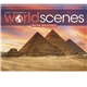 aerial view a group of world scenes with recipe calendar, image 3 of 18