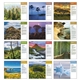 aerial view a group of world scenes with recipe calendar, image 7 of 19