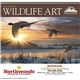 aerial view a group of wildlife art by the hautman brothers calendar, image 4 of 18