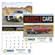 aerial view a group of muscle cars calendar, image 1 of 19