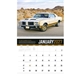 aerial view a group of muscle cars calendar, image 5 of 19