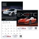 aerial view a group of exotic cars calendar, image 1 of 37