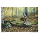 aerial view a group of wildlife art calendar, image 17 of 19