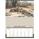 aerial view a group of wildlife art calendar, image 2 of 15