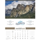aerial view a group of american splendor without date blocks calendar, image 1 of 15