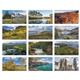 aerial view a group of american splendor without date blocks calendar, image 3 of 15