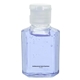aerial view a lavender 1 oz lightly scented antibacterial hand sanitizer, image 1 of 4
