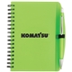 Promotional 6 1/8 x 4 1/4 Spiral Notebook with Pen
