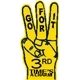 Promotional 22.5 3- Finger Hand