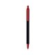 a black barrel & red trim bic clic pen