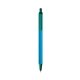 a blue barrel & forest green trim bic clic pen