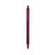 a burgundy barrel & burgundy trim bic clic pen